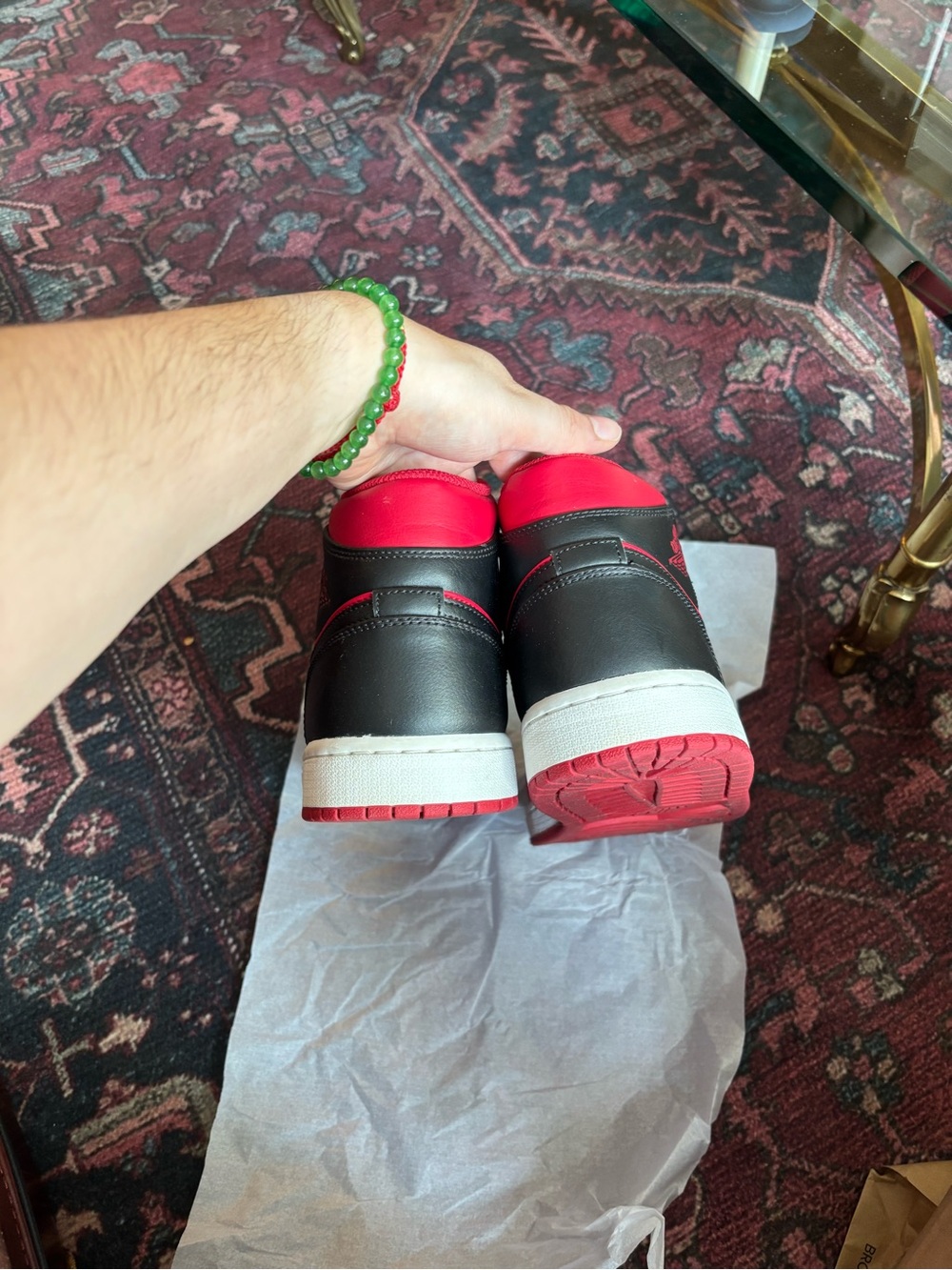 Nike Air Jordan 1 Mid - “Reverse Bred” Size 11 - Picture 4 of 6